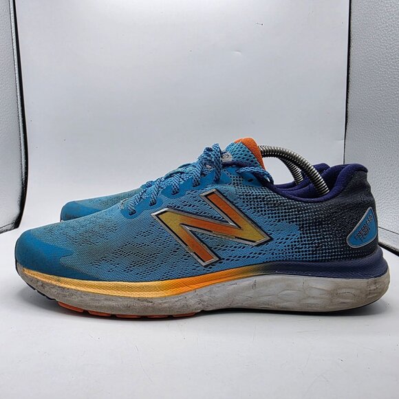 New Balance Fresh Foam 680v7 Vibrant Sky Mens 10.5 Blue Shoes Athletic Running - Picture 13 of 13